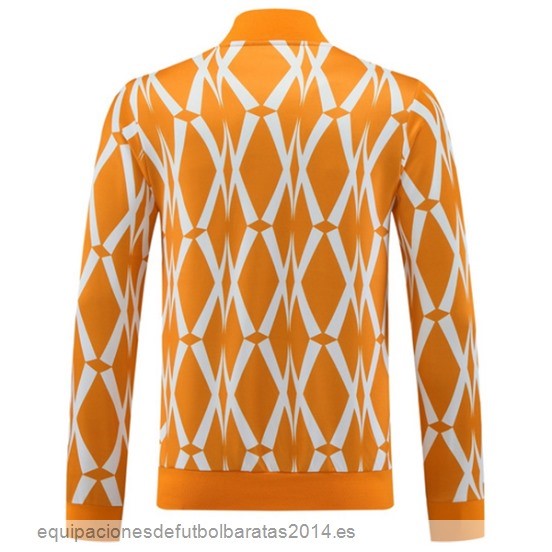 Nuevo Ropa Deportiva Con Cremallera Larga Costa De Marfil 2023 Naranja Baratas